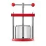 VEVOR 0.44 Gal/1.65L Fruit Wine Press, 2 Stainless Steel Barrels, Manual Juice Maker, Cider Apple Grape Tincture Honey Olive Oil Making Press with T-Handle for Outdoor Kitchen Home