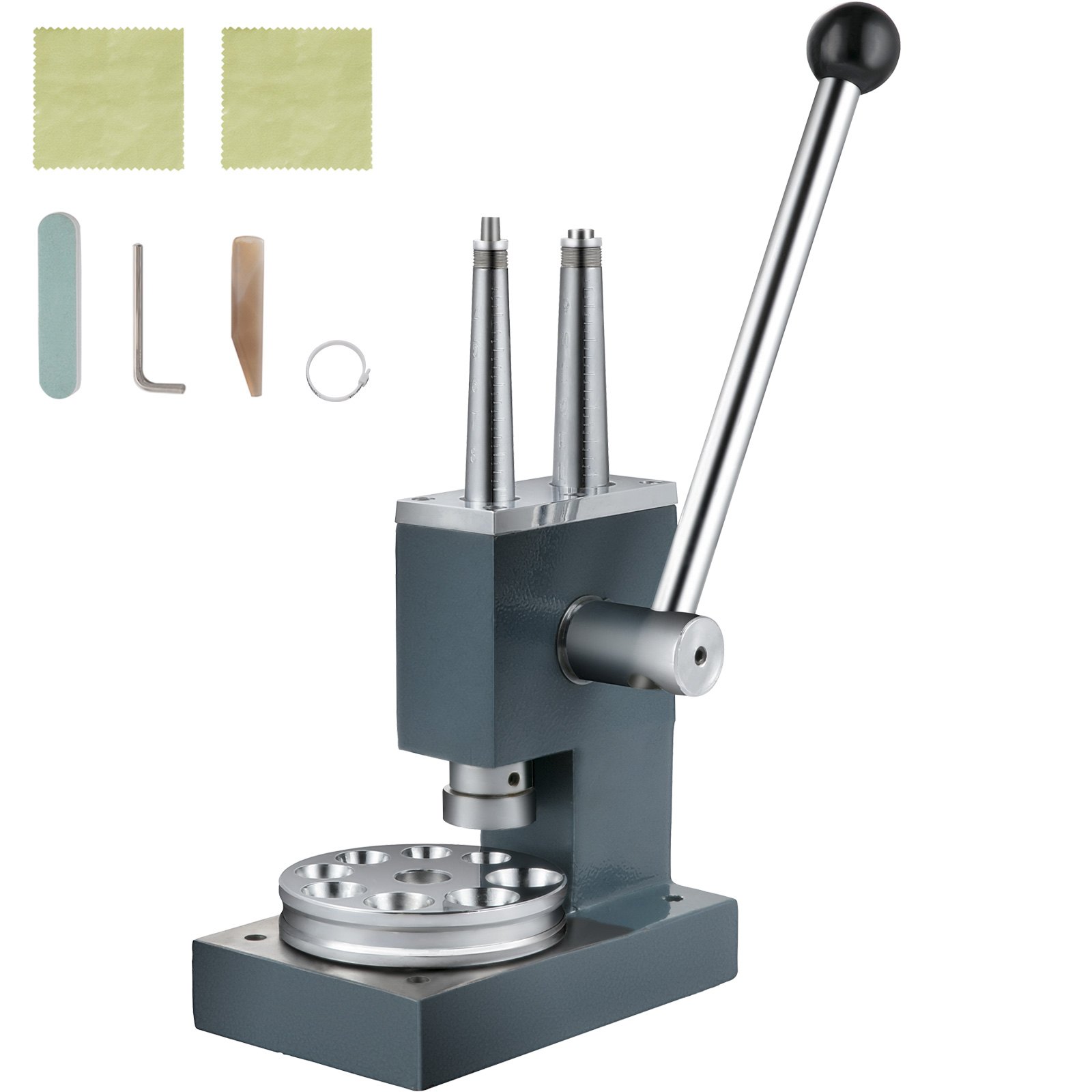 VEVOR Jewelry Ring Stretcher Reducer Enlarger Machine Adjustment Sizer Tool 4-14