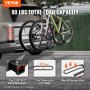 VEVOR Hitch Mount Bike Rack, 2-Bike Platform Style, 80 LBS Max Capacity Bike Rack Hitch for 1.25-/2-inch Receiver, Titling and Folding Bike Carrier with Tires up to 2.4" Wide, for Car, SUV, Truck, RV