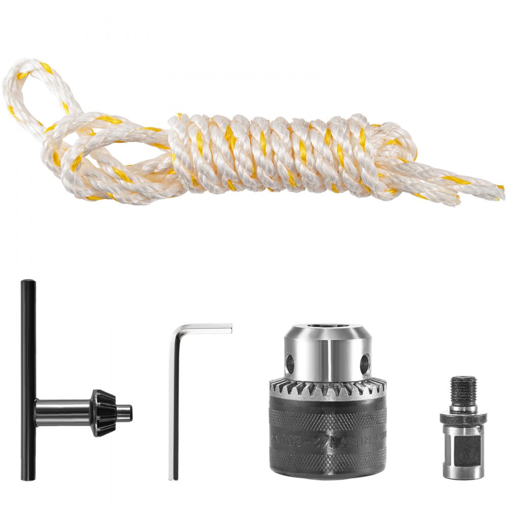 Taladro magnético VEVOR, taladro electromagnético de velocidad continua de 0-680 RPM, taladro de núcleo magnético de 2 pulgadas de profundidad y 1,37 pulgadas de diámetro, taladro de herramienta de perforación de 2250 libras, taladro de 980 W, taladro Mag rojo y negro
