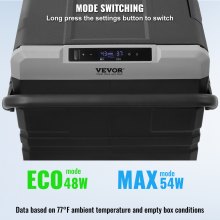 VEVOR Portable Car Refrigerator Freezer Compressor 115 L Dual Zone for Car Home