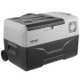 VEVOR Car Refrigerator, 12 Volt Car Refrigerator Fridge, 30 L Single Zone Portable Freezer with Wheels and Handle, -4℉-68℉, 12/24V DC and 100-240V AC Compressor Cooler for Outdoor, Camping