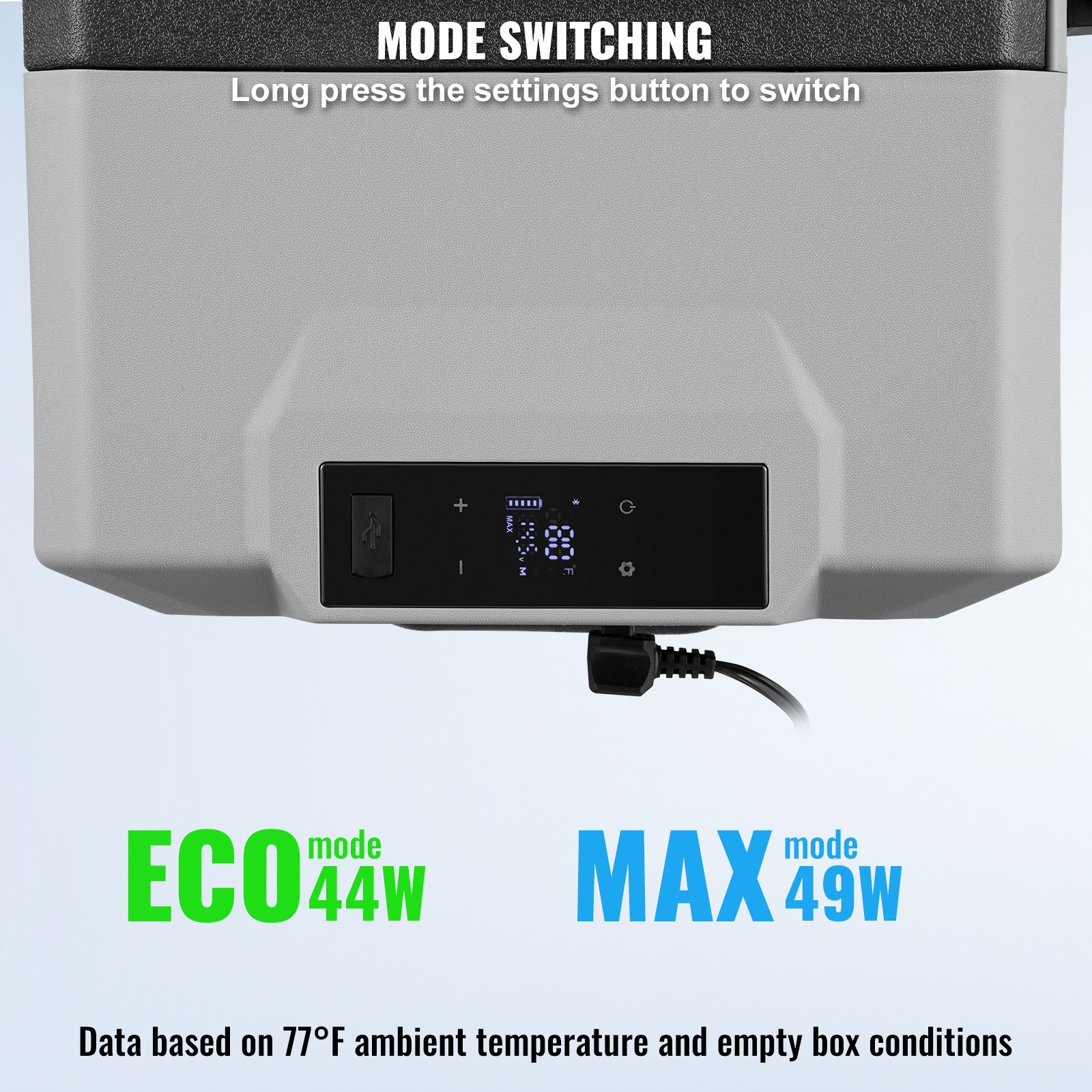 Portable Car Refrigerator Freezer Compressor 50 L Single Zone for Car Home Portable Car Refrigerator Freezer Compressor 50 L Single Zone for Car Home
