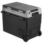 VEVOR Portable Car Refrigerator, 12 Volt Car Refrigerator Fridge, 58 L / 61.5 QT Dual Zone Portable Freezer, -4℉-68℉ Adjustable Temperature, Compressor Cooler for Home, Outdoor, Camping, RV, Car