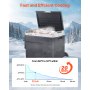 12 Volt Car Refrigerator Portable Freezer 63.4QT Electric Cooler for Camping