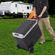 12 Volt Car Refrigerator Portable Freezer 63.4QT Electric Cooler for Camping