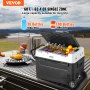 VEVOR – réfrigérateur congélateur Portable pour voiture, compresseur 60 L, zone unique, pour voiture et maison