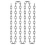 VEVOR Grade 30 Chain 0.31 Inch by 20Ft Length Grade 30 Proof Coil Chain Zinc Plated Grade 30 Chain for Towing Logging Agriculture and Guard Rails