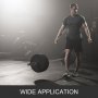 Vevor 2m  Barbell 15KG  Weight Lifting Bar Workout Fitness Exercise Bench Press Bar for Weight Lifting  Bar Weight Bar Bench Lifting Squat with Buckles and Clamps Grey