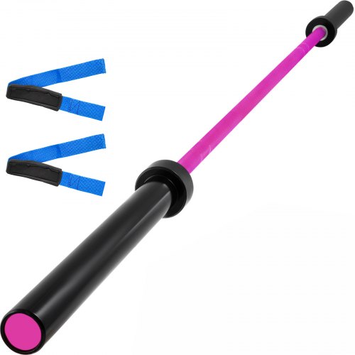 VEVOR Safety Squat Bar, 700 LBS, Weightlifting Barbell with 2-Inch Sleeves & Removable Handles, Olympic Fitness Squat Bar with Neck Shoulder and Arm Pads, Ideal for Strength Training Body Building