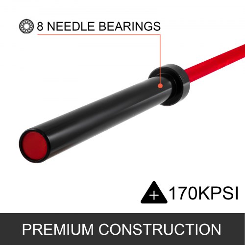 Olympic Barbell 2" Straight Weighting Bar Bench Press Dead Lift Lifting Squat