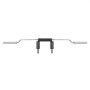 VEVOR Safety Squat Bar, 700 LBS Fitness Squat  Bar, Safety Squat Bar Attachment with Shoulder and Arm Pads, 28mm Diameter Weight Bar, Ideal for Front Squats, Lunges, Rehab, Physical Therapy
