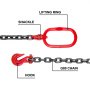 1/2 X20 Grade 80 Chain Sling Wear Resistance G80 Chain Steel Factories