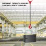 9/32" X15' Grade 80 Chain Sling Steel Pipe Factories Wear Resistance 1.2t/2640lb