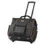 VEVOR Rolling Tool Bag, 110 lbs Load Capacity, 25 Pockets Heavy Duty Roller Tool Bag with Adjustable Telescoping Handle & Stable Base, Toolbag Organizers with Wheels for Electrician, Construction