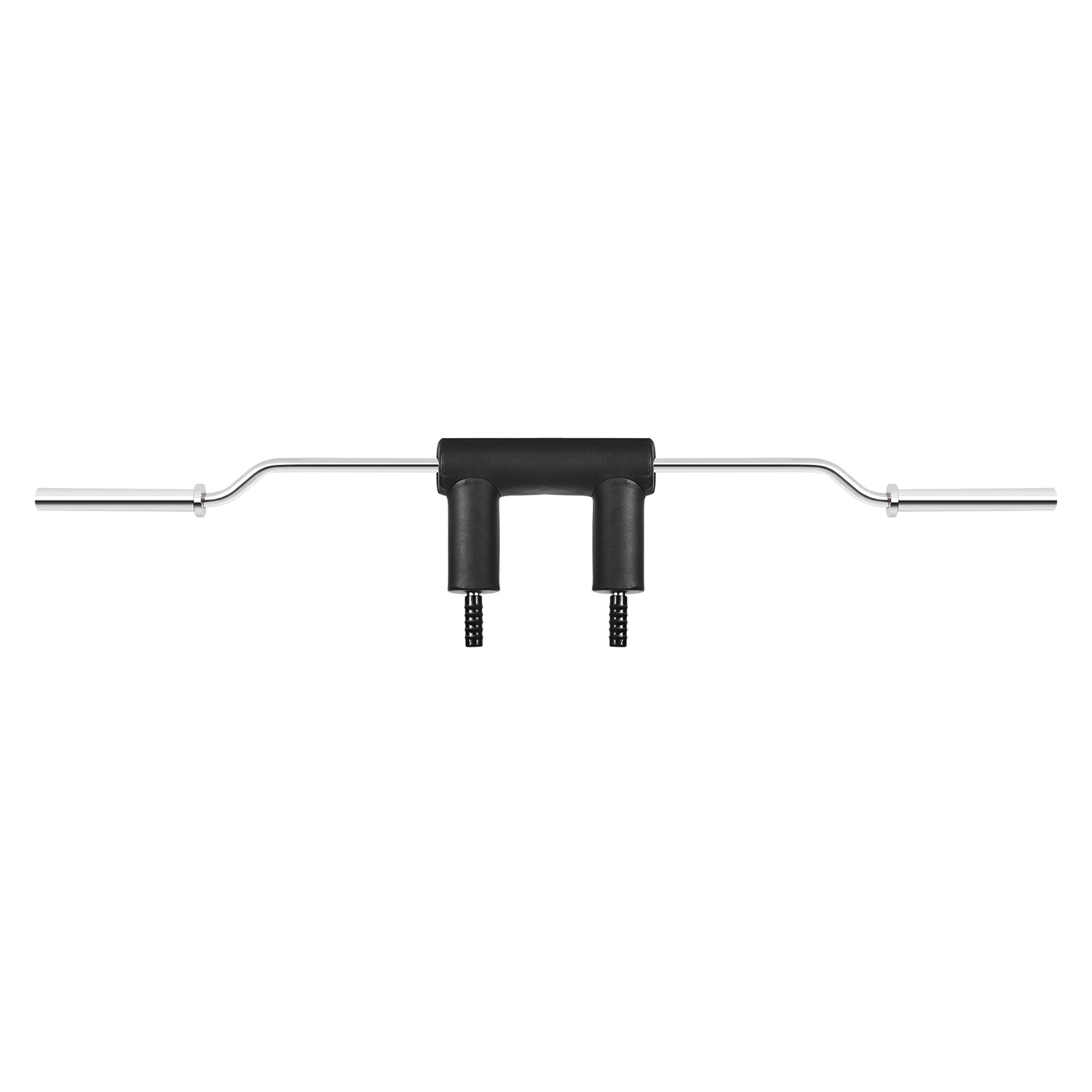 VEVOR Safety Squat Bar, 1,500 LBS Fitness Squat  Bar, Safety Squat Bar Attachment with Shoulder and Arm Pads, 32mm Diameter Weight Bar, Ideal for Front Squats, Lunges, Rehab, Physical Therapy