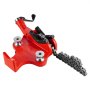 VEVOR Heavy-Duty Pipe Chain Vise, 1/2" - 8" Pipe Capacity, 34.6" Rugged Chain & Cast Iron Base, Industrial-Grade Pipe Clamping for Plumbing, Automotive Repairs, Metalworking