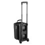 VEVOR Bowling Ball Bag, 2 Ball Double Roller Bowling Bag with Wheels, Featuring a Separate Compartment for Shoes (Up To US Size 16) & Oversized Accessory Pocket, Retractable Handle Extends to 41.32 in