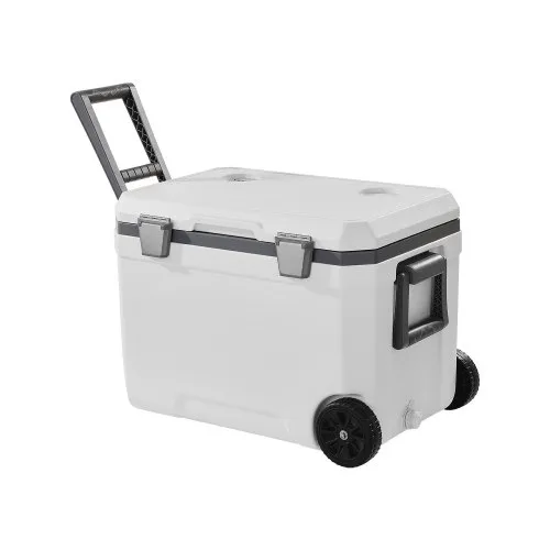 SPORFIT 45 QT Cooler With Wheels, Portable Large Rolling