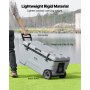 VEVOR Portable Cooler 74 QT Wheeled Cooler 120 Can Capacity with Cup Holder