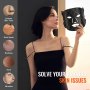 VEVOR Red Light Therapy for Face LED Mask Light Therapy με 3 μήκη κύματος