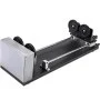 VEVOR Rotary Axis Attachment, 4 Wheels Laser Rotary Attachment, Nema23 Stepper Motor Laser Cutter Rotary, 50-350 mm Laser Rotary Axis for Engraving Cutting Machine Spherical Carving Cylinder Carving