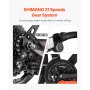 Road Bike Racing Bicycle 700C Shimano 21 Speeds Carbon Steel Frame Disc Brake