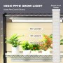 VEVOR Plant Stand with Grow Lights 6 Tiers 150W 70.9" Tall Plant Grow Shelf