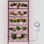 Suporte para plantas VEVOR com luz de cultivo 6 níveis 180 W 70,9" Prateleira para cultivo de plantas internas