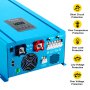 VEVOR Pure Sine Wave Power Inverter Low Frequency Inverter 3000W 80A MPPT Solar 12V DC to 220V AC Low Frequency Power Inverter
