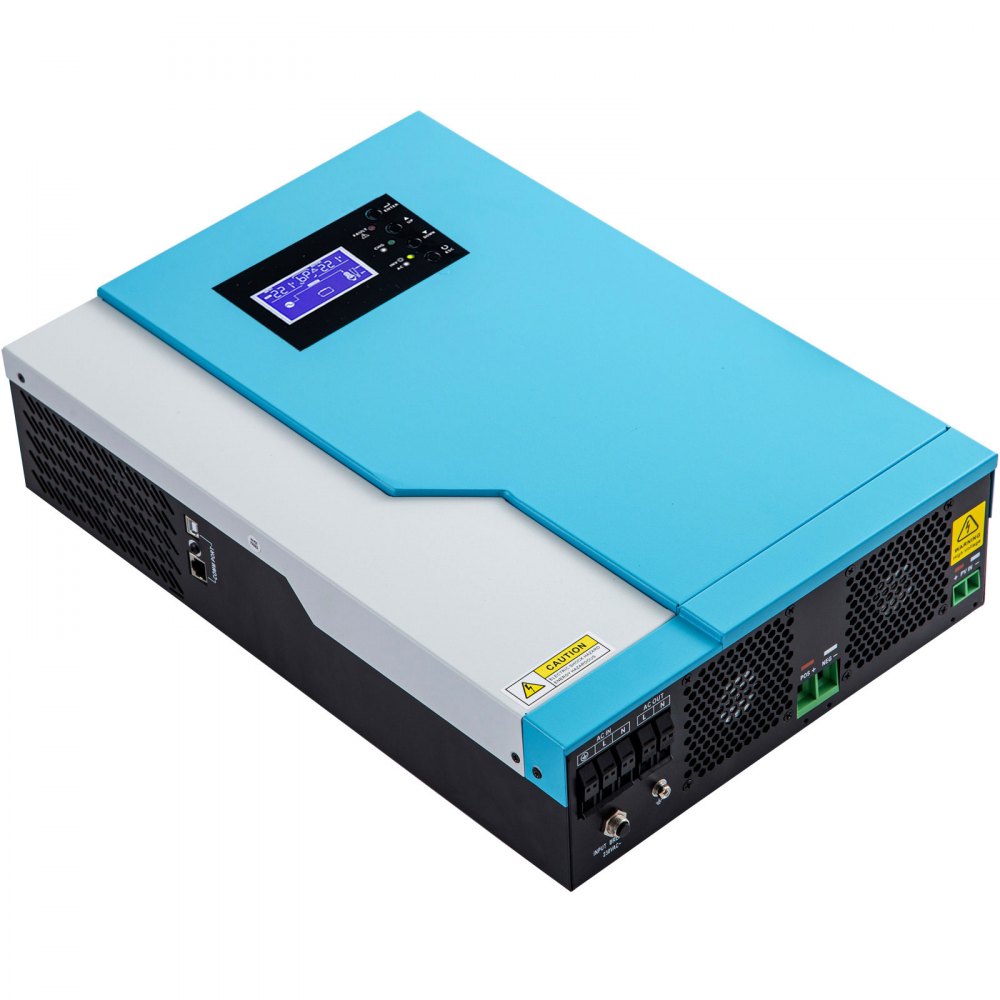 VEVOR 3500W Hybrid Solar Inverter 24V 230VAC MPPT 100A Solar Charger Controller