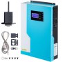 VEVOR 5500W Hybrid Solar Inverter 48VDC 230VAC MPPT 100A Solar Charger Control