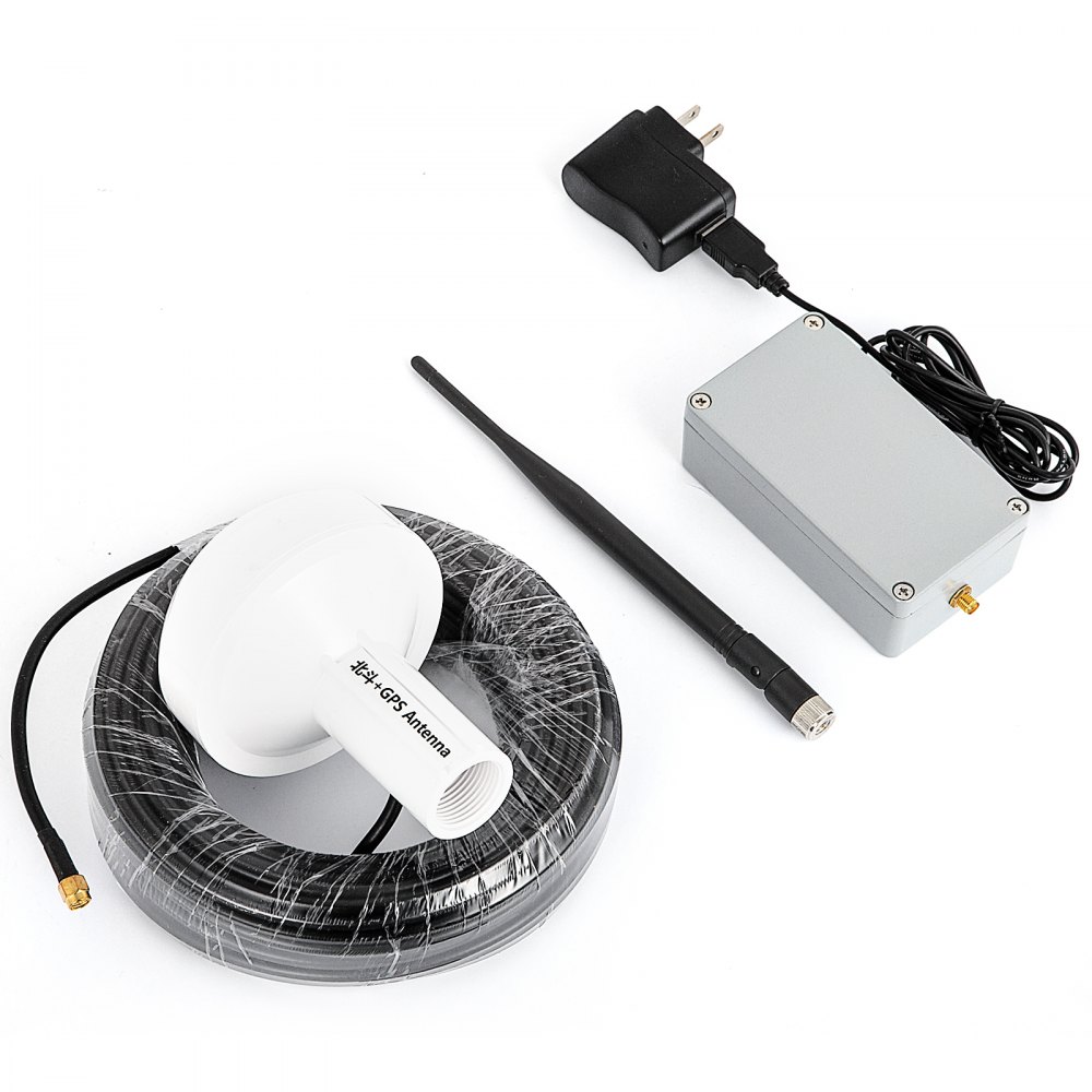 GPS Signal Repeater Amplifier Transfer 25M Antenna Full Kit L2 Quick Tunnel