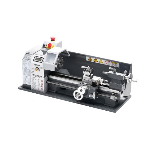 VEVOR Metal Lathe 8 x 16 in 550W Benchtop Lathe Machine 0-2500RPM Variable Speed