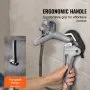 VEVOR Aluminum Straight Pipe Wrench 18 in Automatic Jaw Adjustment 60CRV Jaw