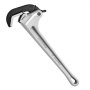 VEVOR Aluminum Straight Pipe Wrench 18 in Automatic Jaw Adjustment 60CRV Jaw