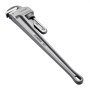 VEVOR Aluminum Straight Pipe Wrench 24 in Adjustable Plumbing Wrench CRV Jaw