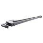 VEVOR pipe wrench with long handle, adjustable jaw, and sturdy construction on white background.