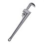 VEVOR pipe wrench with adjustable jaw, long handle, and durable steel construction.
