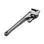 VEVOR pipe wrench with adjustable jaws, durable steel construction, ergonomic handle, and firm grip.