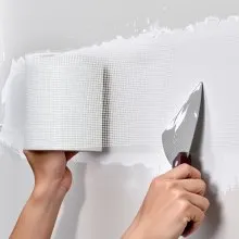 12 Rolls 98.43 ft x 5.91 inch Self-Adhesive Fiberglass Drywall Mesh Tape White
