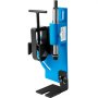 VEVOR pipe notcher in blue and black for precise tube cutting.