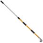 VEVOR Drywall Flat Box Handle, 40''-64'', Anodized Aluminum Flat Finishing Extension Handle, 5-Section Length Adjustable, Non-slip Grip and 360° Painting for Plasterboard, Wallboard, Sheetrock