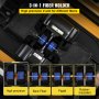 VEVOR Fusion Splicer, AI-8 Automatic Intelligent Precision Optical Fiber Fusion Splicer Optical Fiber Welding Splicing Machine with SM/MM Fiber Optic Splicing for Railway Electric Power