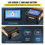 VEVOR Fusion Splicer, AI-8 Automatic Intelligent Precision Optical Fiber Fusion Splicer Optical Fiber Welding Splicing Machine with SM/MM Fiber Optic Splicing for Railway Electric Power