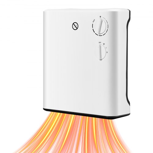 VEVOR Smart Wall Heater, 1500W Electric Wall Mounted Heater with