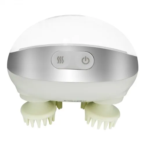 VEVOR Electric Scalp Massager With Heat Rechargeable Ipx7 Waterproof Portable Kneading Head Massager With 8 Removable Massage Heads For Hair Growth VEVOR Electric Scalp Massager With Heat Rechargeable Ipx7 Waterproof Portable Kneading Head Massager With 8 Removable Massage Heads For Hair Growth