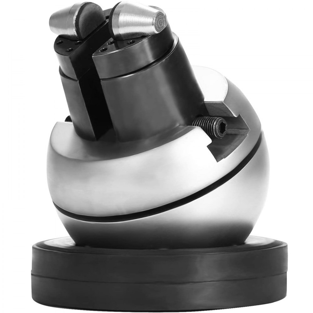 VEVOR Ball Vise, 5" Engraving Setting Tool, 360° Rotation Engraving Block Vise, 35 PCS Attachment Jewelry Engraving Block Tools Standard Block for Gemstone Inlay and Small-Scale Engraving