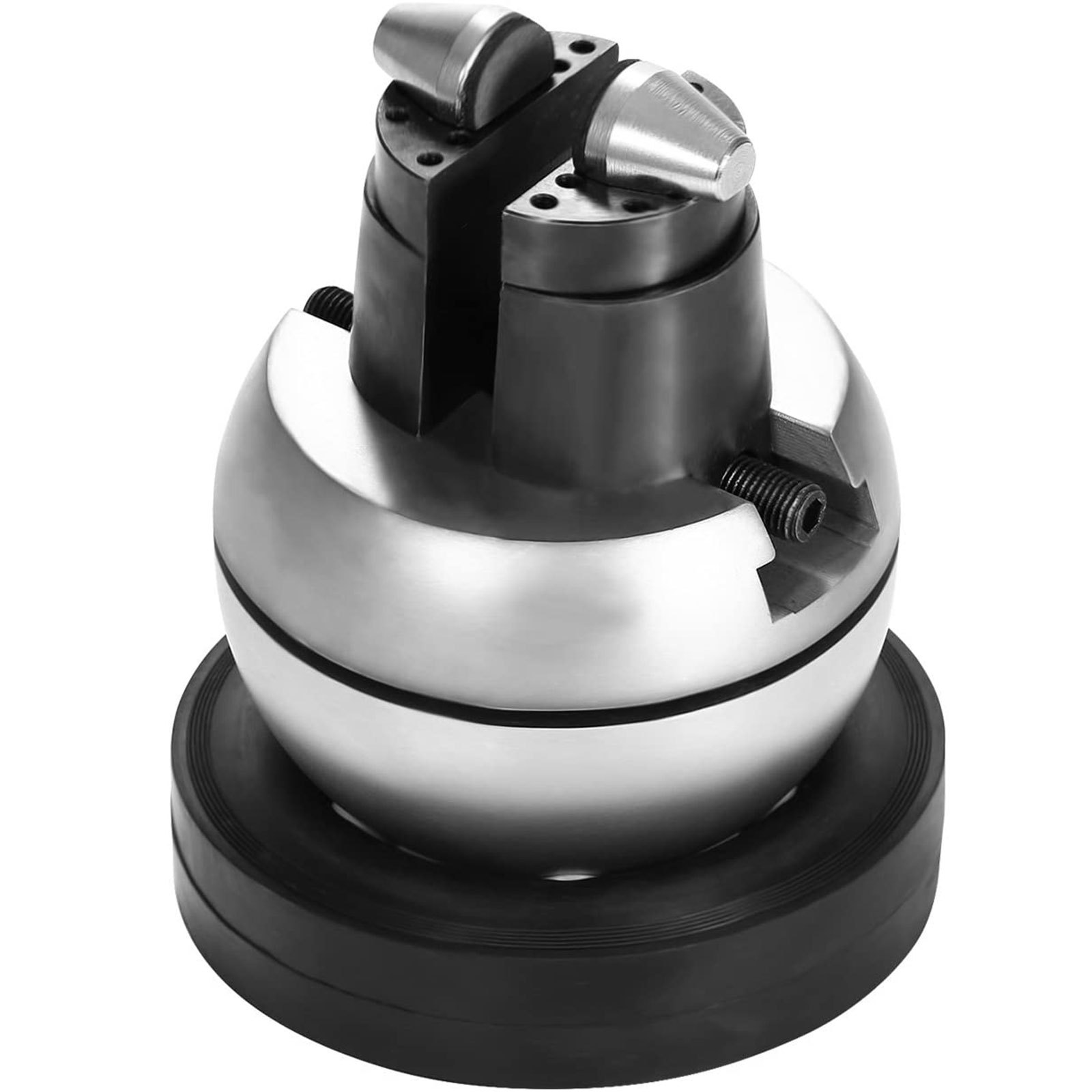 VEVOR Ball Vise, 5" Engraving Setting Tool, 360° Rotation Engraving Block Vise, 35 PCS Attachment Jewelry Engraving Block Tools Standard Block for Gemstone Inlay and Small-Scale Engraving