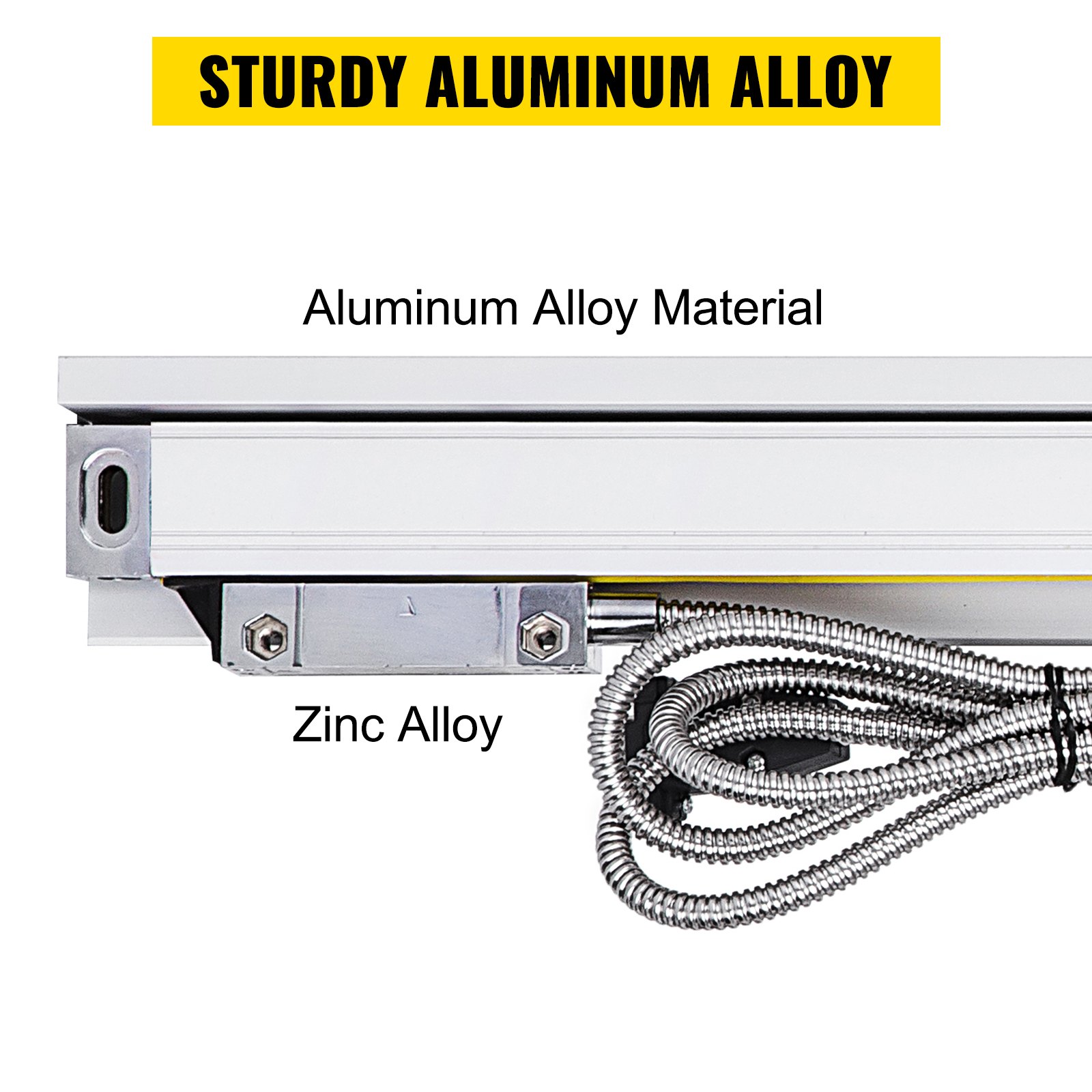 Presné lineárne váhy VEVOR 2 s dĺžkami 250 mm a 1000 mm (10 palcov a 40 palcov)